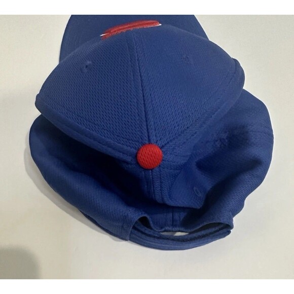 Youth Chicago Cubs OC Sports Team MLB Adjustable Hat Cap MLB Baseball Blue Red - Picture 3 of 6